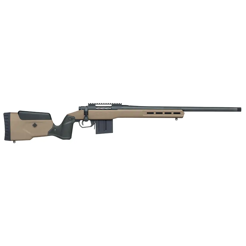 Mossberg Patriot LR Tactical 308 Win Bolt Action Rifle 22" FDE - 1