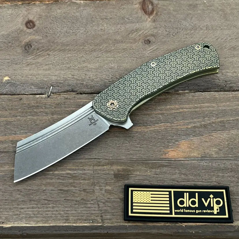 Nicholas Nichols Knives Engrabed Dreadnought Magnacut - 1