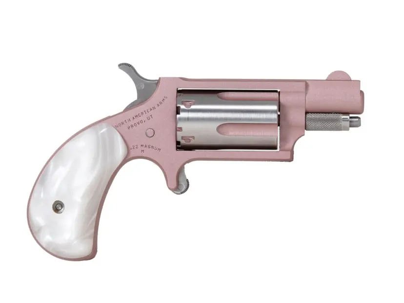 North American Arms Mini Revolver 22 WMR Rose Gold - 1