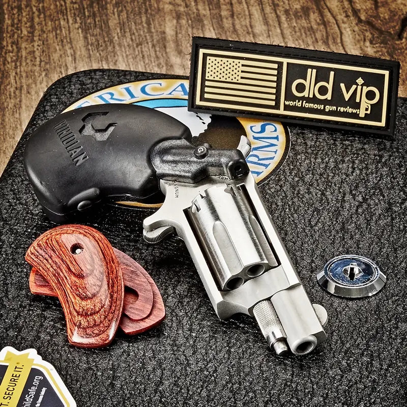 North American Arms Mini Revolver .22Mag w/ Red Viridian Laser - 1