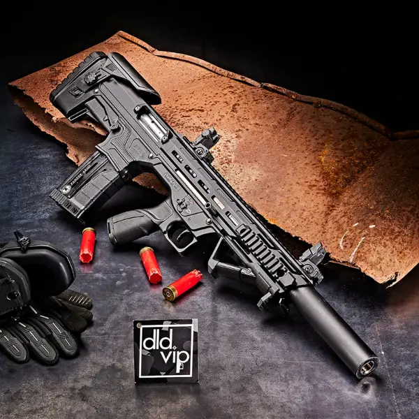 Panzer Arms BP-12 12Ga Bullpup Shotgun w/ Faux Suppressor - 1