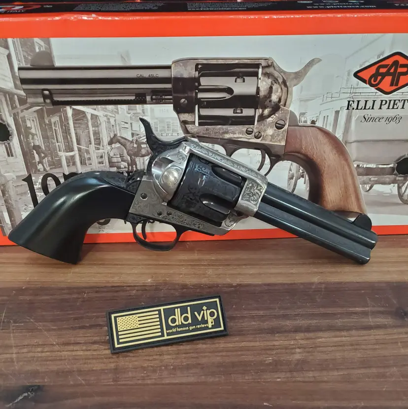 Pietta 1873 GenII Rio .45LC 4.75" Engraved - 1