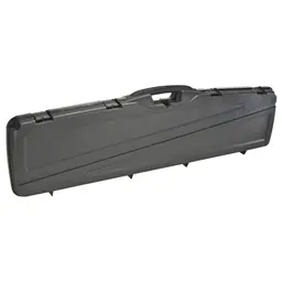 Plano Double Long Gun Case 4 Pack – Hard Rifle Storage with Foam Interior, Black, Fits 2 Guns - 1