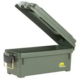 Plano Shot Shell Box 6 Pack – Element Proof Ammo Cases, OD Green, Hard Field Storage - 3