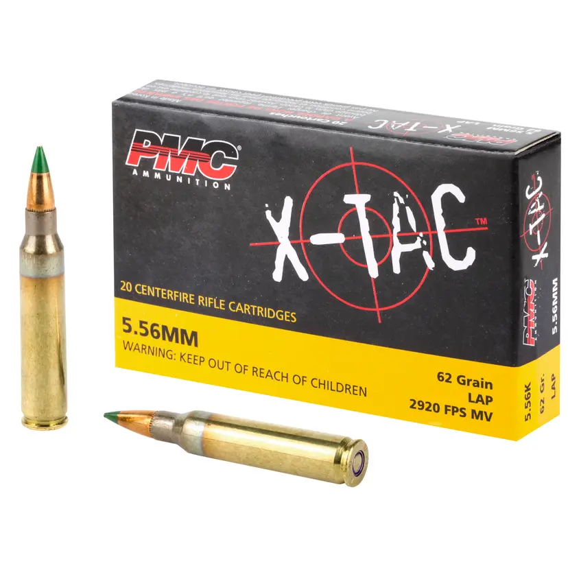PMC X-Tac 5.56K M855 62Gr LAP Green Tip 20rd - 1