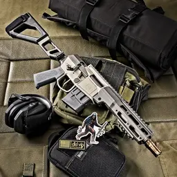 Q Mini Fix 300BLK 8" w/ Folding Brace - 1