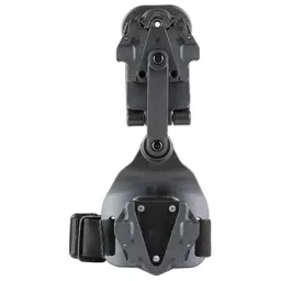 Rapid Force SDL Black Holster with Swivel Drop Leg and Locking Belt Slide – Standard Buckle - 2