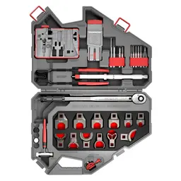 Real Avid AR15 Pro Armorer Master Kit – Complete AR15 Tool Set with Gray Carry Case - 1