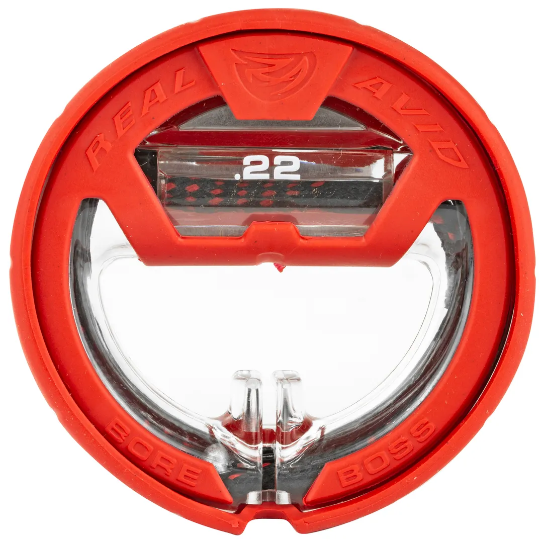 REAL AVID Bore Boss .22 Cal Bore Cleaning System – Ultra-Compact, Dual Action Cable, Self-Storing Flex-Case for .22 Caliber Firearms