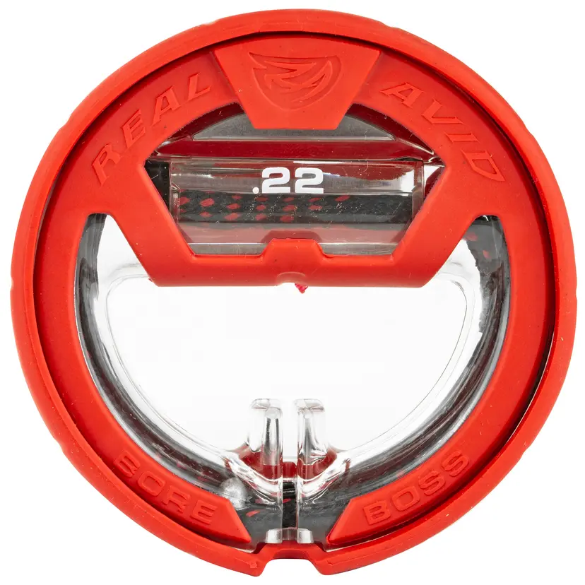 REAL AVID Bore Boss .22 Cal Bore Cleaning System – Ultra-Compact, Dual Action Cable, Self-Storing Flex-Case for .22 Caliber Firearms - 1