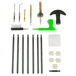 REAL AVID Gun Boss AR15 Cleaning Kit – Complete Rifle Maintenance Set with Brushes, Picks, Bore Illuminator, Star Chamber Pads, and Zippered Ballistic Nylon Case - 3