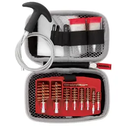Real Avid Gun Boss Universal Cable Cleaning Kit for Rifles, Shotguns & Handguns – Fits .17-.45 Cal, 20Ga, 12Ga, Compact Weather-Resistant Case - 1