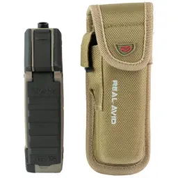 Real Avid Gun Tool Pro AR15 Multi-Tool with Sheath – Stainless Steel, Flat Dark Earth/Black, AR15 Optimized - 4