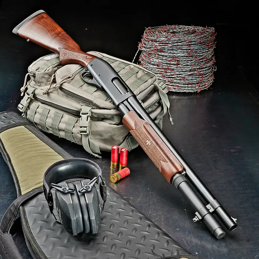 Remington 870 Home Defense 12Ga 18.5" Hardwood - 1