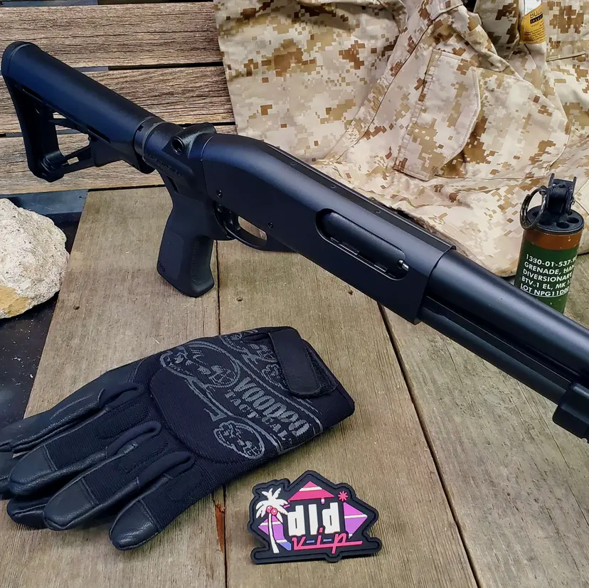 Remington 870 Tactical 12Ga 18.5" w/ CTR Stock - 1