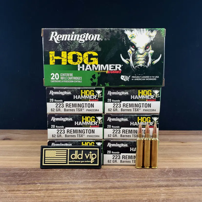 Remington Hog Hammer .223Rem 62Gr Barnes TSX 20rd - 1