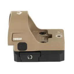 Viridian RFX35 Green Dot Sight 3 MOA Micro Red Dot FDE RMR Mount Instant-On Optic - 3