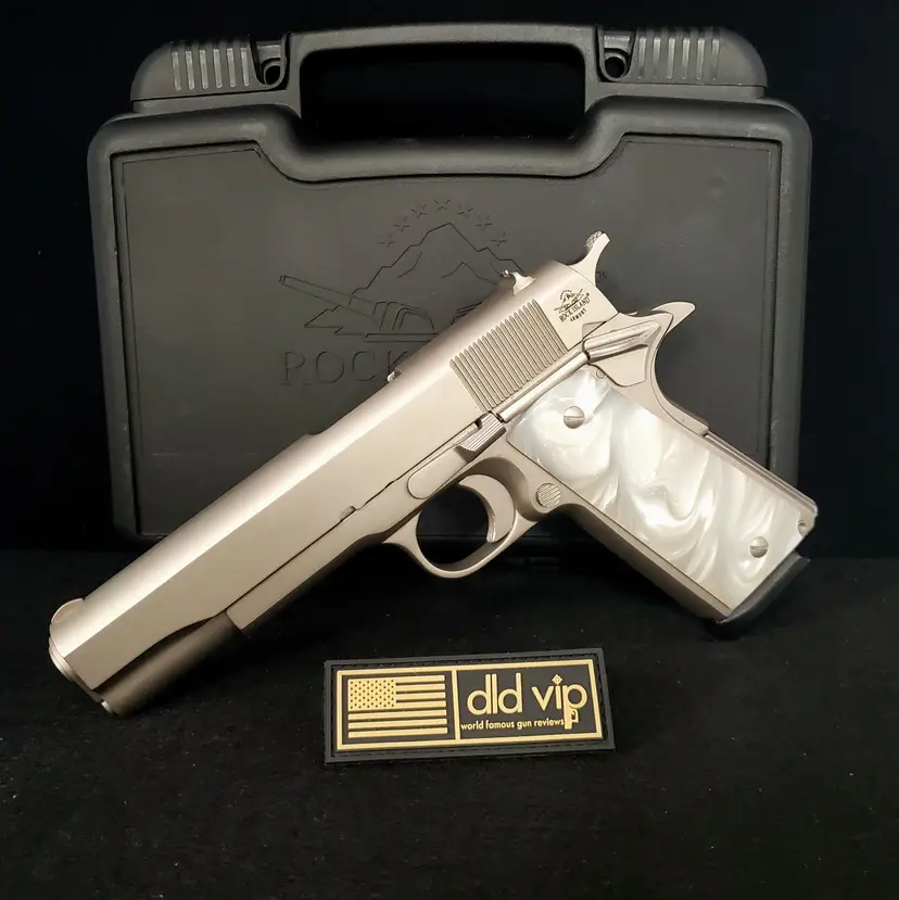 Rock Island Armory M1911A1 .45ACP Nickel - 1