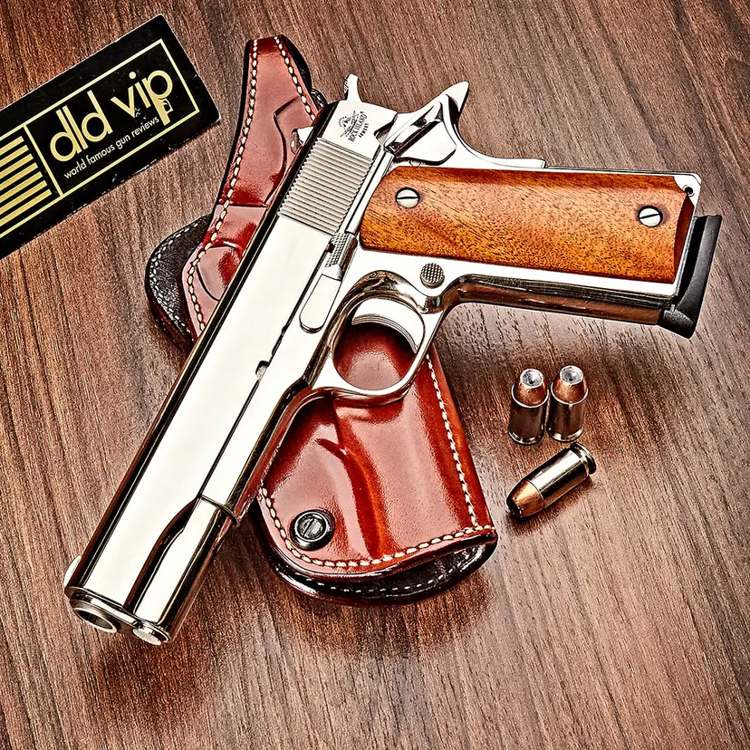 Rock Island Armory M1911A1 .45ACP Polished Nickel Series 70 - 1