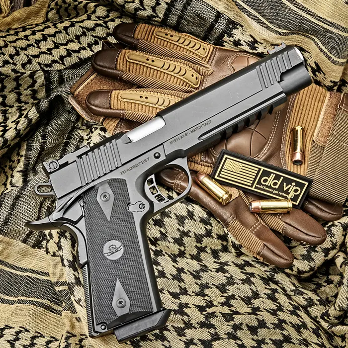 Rock Island Armory M1911A1 Pro TAC Ultra .45ACP 6" Match - 1