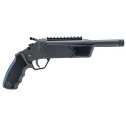 Rossi Brawler SS 556NATO Single Shot Handgun, 9" Threaded Barrel, Matte Black, Rubber Grip - 2