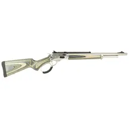 Rossi R95 Laminated 44 Magnum Lever Action Rifle 18" Barrel 8RD Matte Silver with Picatinny Rail & Ghost Ring Sight - 2