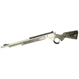 Rossi R95 Lever Action Rifle 45 Colt 18" Barrel 8RD Laminated Stock Matte Silver Ghost Ring Sight Picatinny Rail - 3