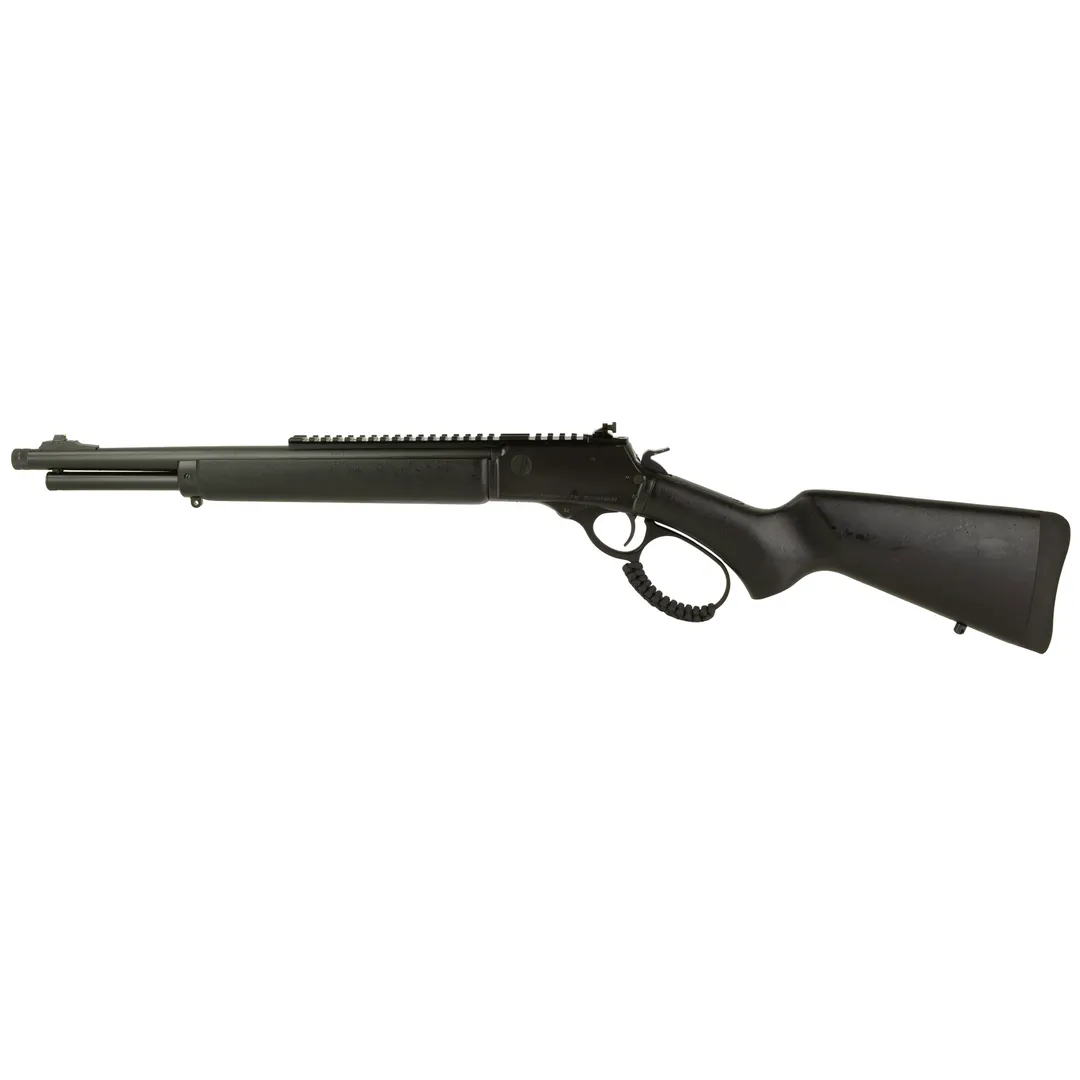 Rossi R95 Triple Black 44 Magnum Lever Action Rifle 16.5" Threaded Barrel 8RD Cerakote Ghost Ring Sight