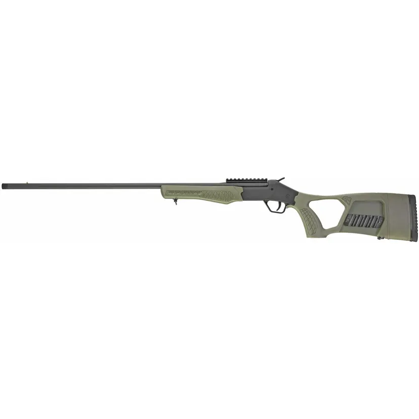 Rossi Tuffy Turkey 410 Bore Single Shot Shotgun 26" Barrel Matte Black Green Stock X-Full Choke - 1