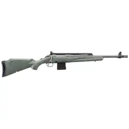 Ruger American G2 Scout Bolt Action Rifle 5.56 NATO 16.1in Threaded Barrel 1/2x28 1:8 Twist Cerakote Cobalt - 1