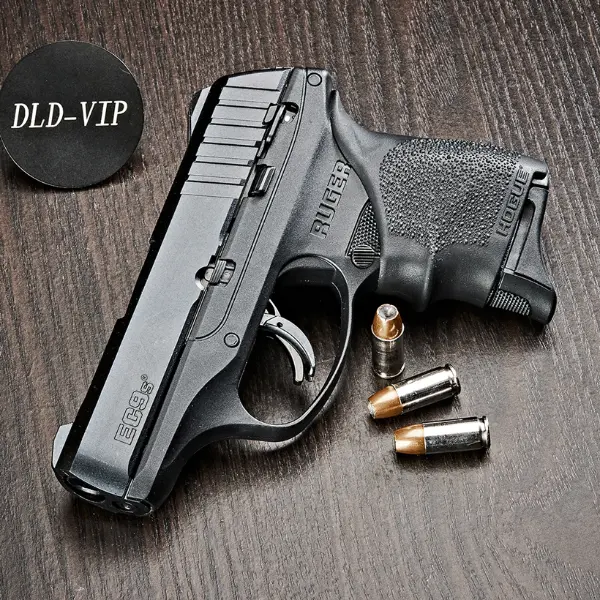 Ruger EC9S 9mm MS w/ Hogue Rubber Grip - 1