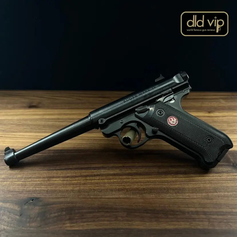 Ruger MKIV STD .22LR 6" Blued - 1