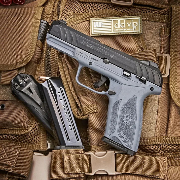 Ruger Security 9mm 4" MS Cobalt Kinetic Cerakote