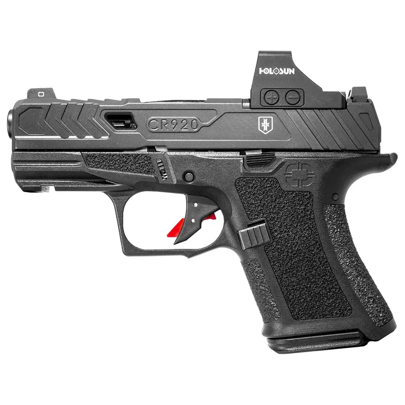Shadow Systems CR920 War Poet Edition 9mm 3.4in Spiral Fluted Barrel + Holosun 507K - 1