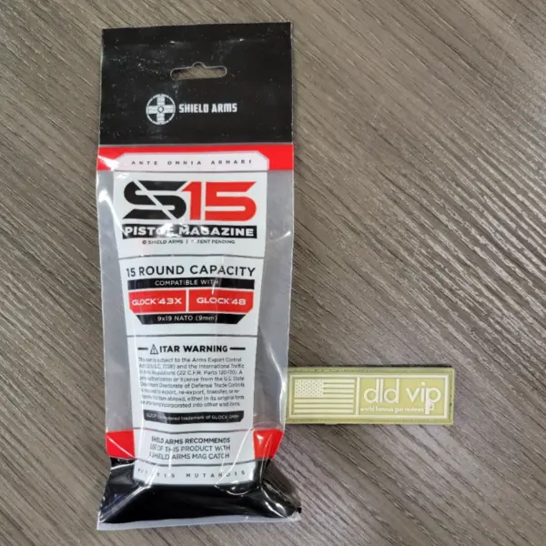 Shield Arms S15 Gen2 15rd Magazine for G43x/G48 Black Oxide - 1