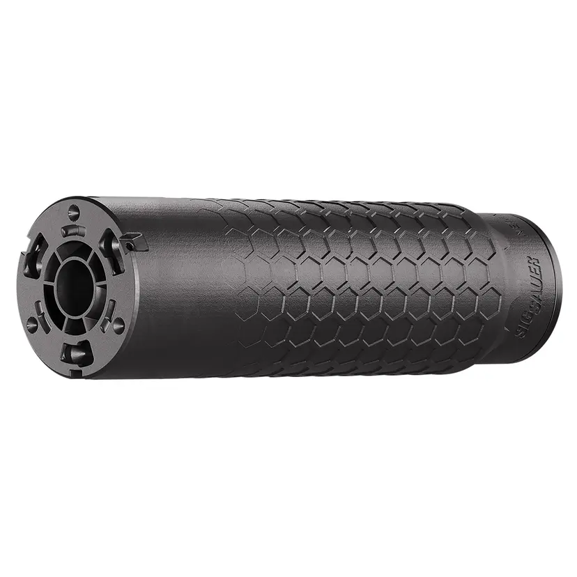 Sig Sauer Hexium 5.56mm Suppressor Black Inconel HUB Compatible Direct Thread Mount - 1