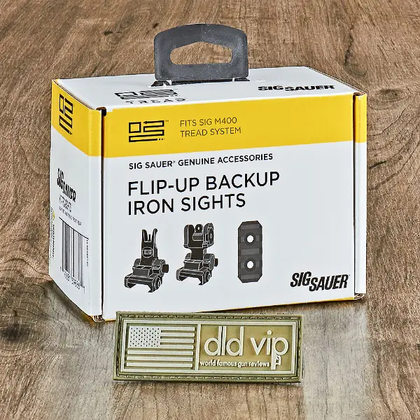 Sig Sauer M400 Tread Flip Up Iron Sights w/ MLOK Rail - 1