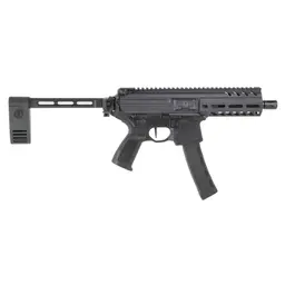 Sig Sauer MPX Semi-Auto Pistol 9mm 6in Threaded Barrel 13.5x1 LH Black Anodized with Pistol Brace 35rd - 3