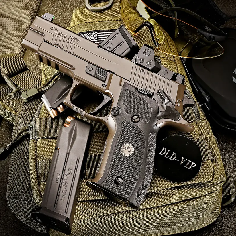 SIG Sauer P226 Legion 9mm 4.4" SAO w/ Romeo 1 Pro 10rd - 1