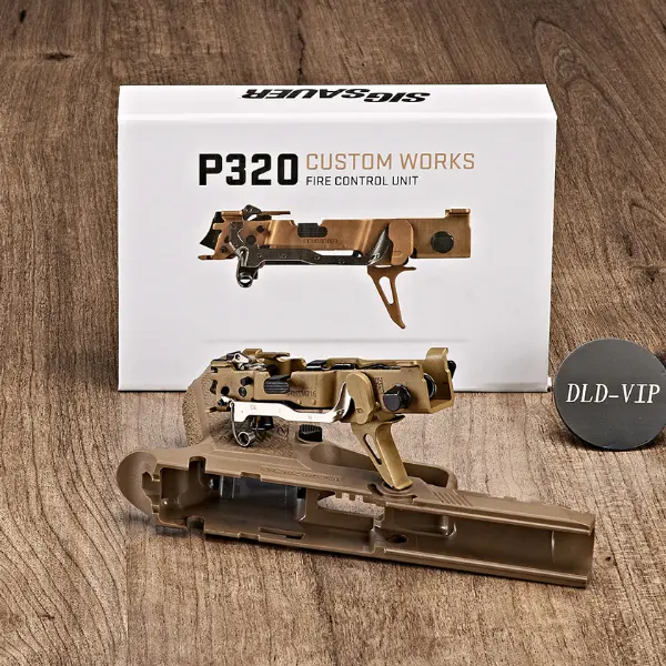SIG Sauer P320 Custom Works Fire Control Unit Gold - 1