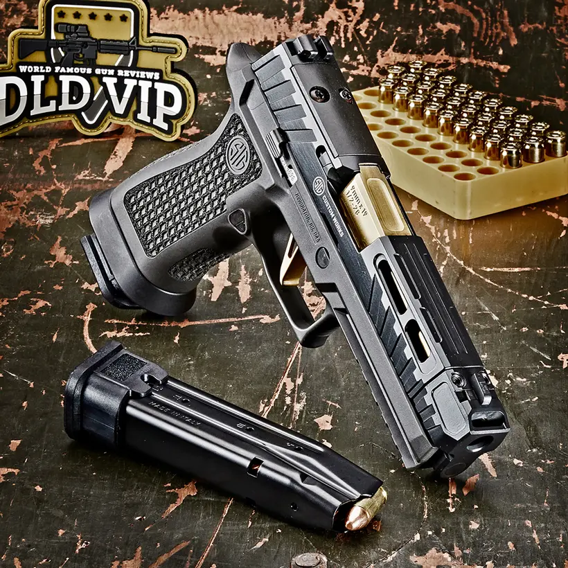 SIG Sauer P320 Spectre Comp 9mm OR Black Cerakote - 1