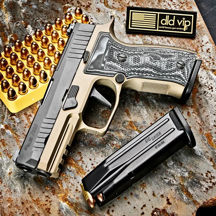 SIG Sauer P320CA AXG 9mm FDE - 1