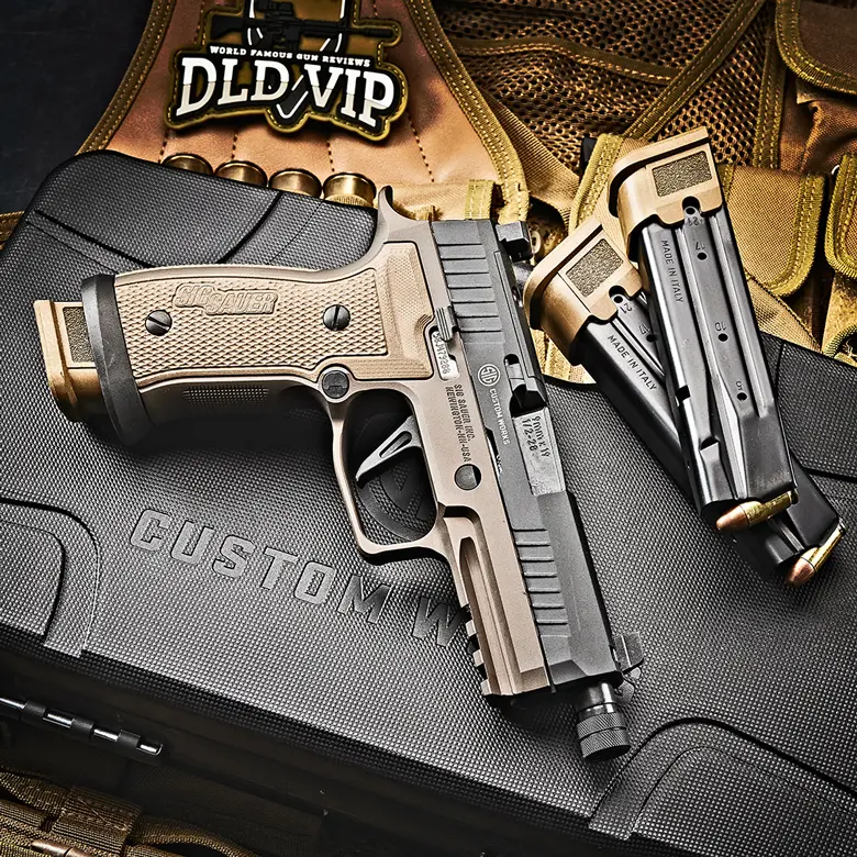 SIG Sauer P320CA AXG Combat 9mm FDE - 1