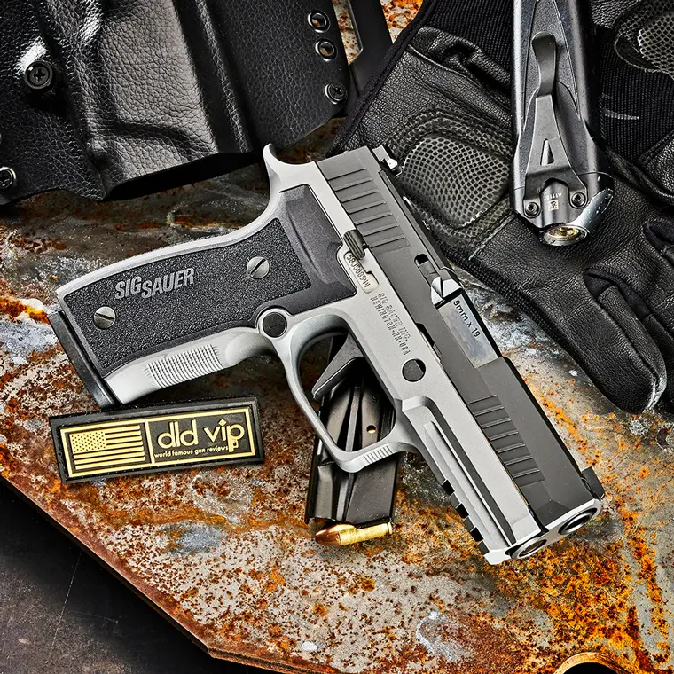 SIG Sauer P320CA AXG Pro 9mm Titanium Cerakote OR - 1