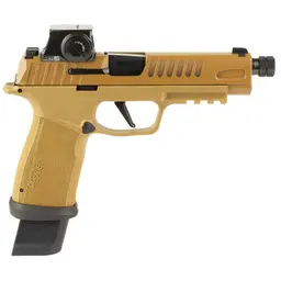 Sig Sauer P365 FUSE TACOPS 9mm Compact Striker-Fired Pistol 5.1in Threaded Barrel 21+1 Coyote Cerakote ROMEO-X Red Dot X-RAY3 Sights 4 Mags - 3