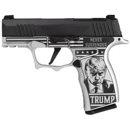 SIG Sauer P365 Shark Tooth "Trump" Grip Optic Ready 9mm - 1
