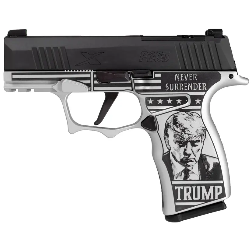 SIG Sauer P365 Shark Tooth "Trump" Grip Optic Ready 9mm - 1