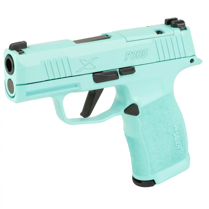SIG Sauer P365X 9MM Robin's Egg Blue - 1