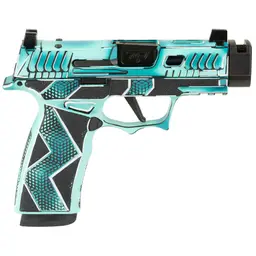 Sig Sauer P365X Komodo Anime 9MM Cerakote Blue - 3