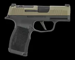 SIG Sauer P365X Micro-Compact 9mm Luger 12+1 3.10" Black Moss Green Stainless Steel Optic Ready - 1